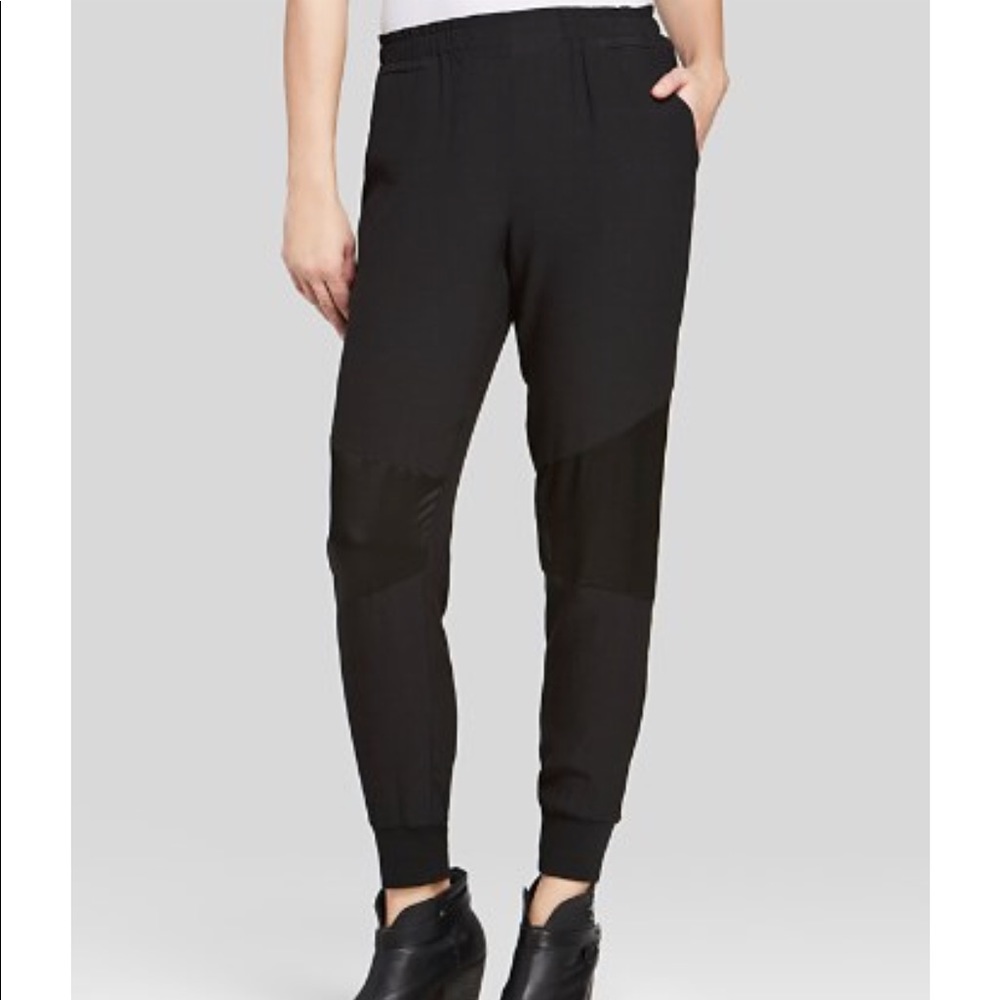 Sanctuary Mixed Media Jogger Pants